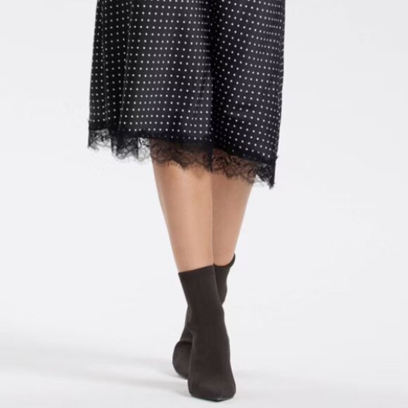 A New Day Women's Black and White Bodycon-dress, Large - Picture 4 of 5